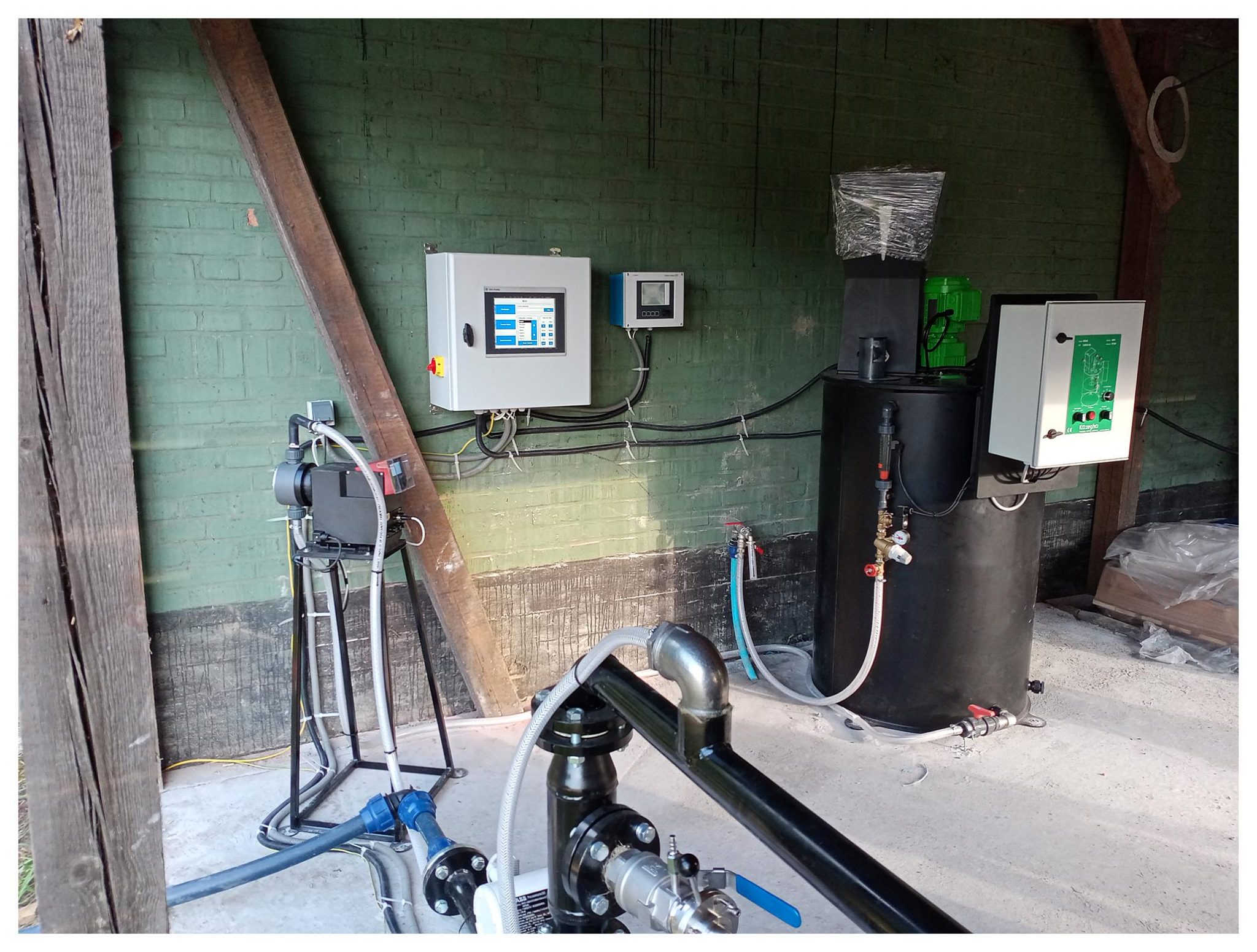 Soil remediation Effective sludge dewatering with application of the